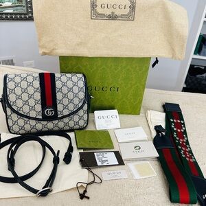 Gucci OPHIDIA GG SMALL SHOULDER BAG. #810911399